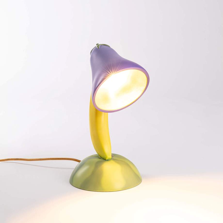 Seletti Vitamin Table Lamp Aubergine