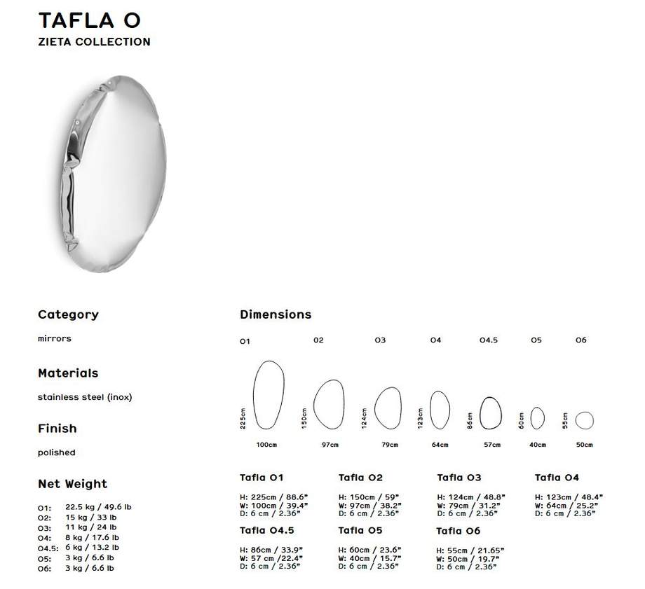 Zieta Tafla O Mirror
