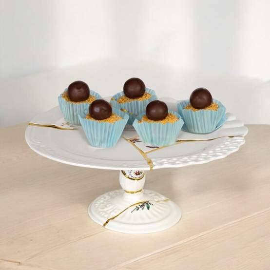 Seletti Kintsugi Cake Stand 09644