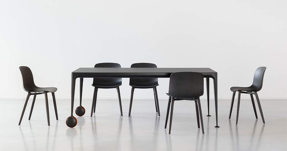 Magis Troy Wooden Legs Chair