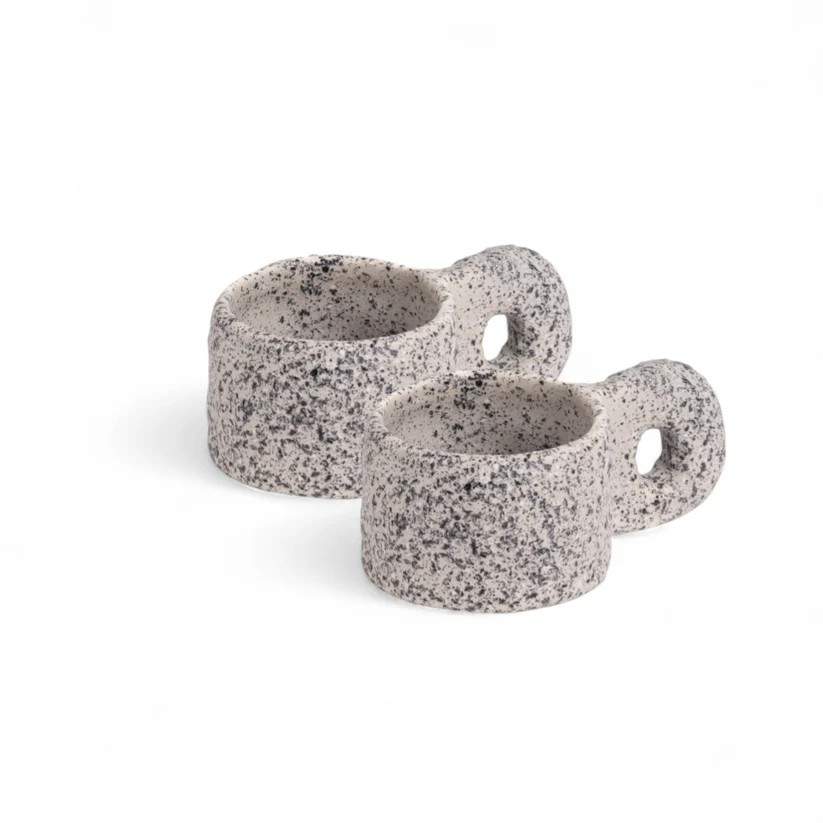 Seletti Newlithic Set of 2 Coffee Cups