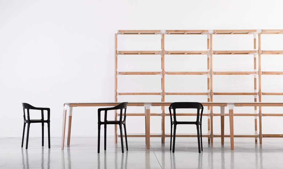 Magis Steelwood Shelving System