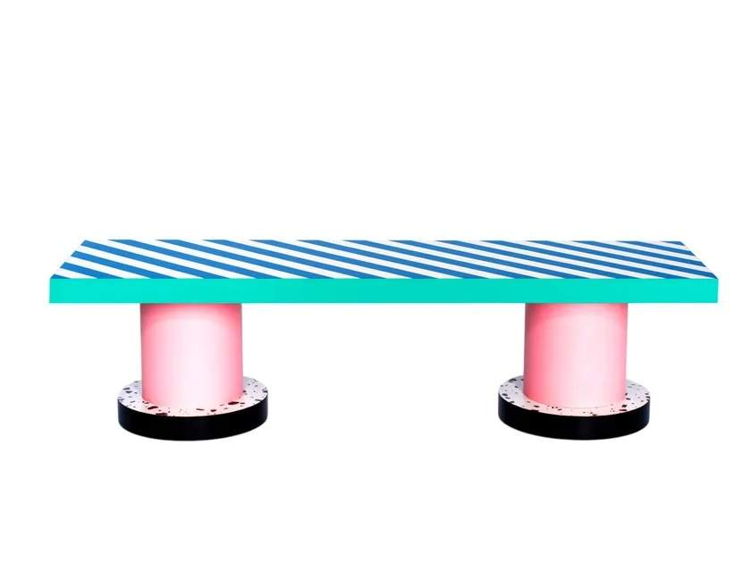 Seletti Superbench Blue Stripes