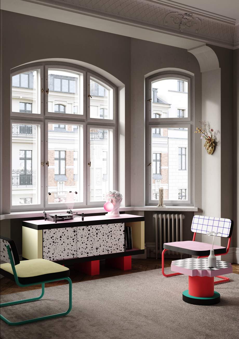 Seletti Supercabinet Terrazzo