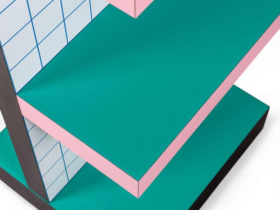 Seletti Supershelf Blue Grid