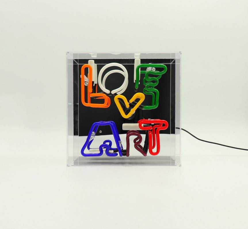 Locomocean Neon Box Love Art
