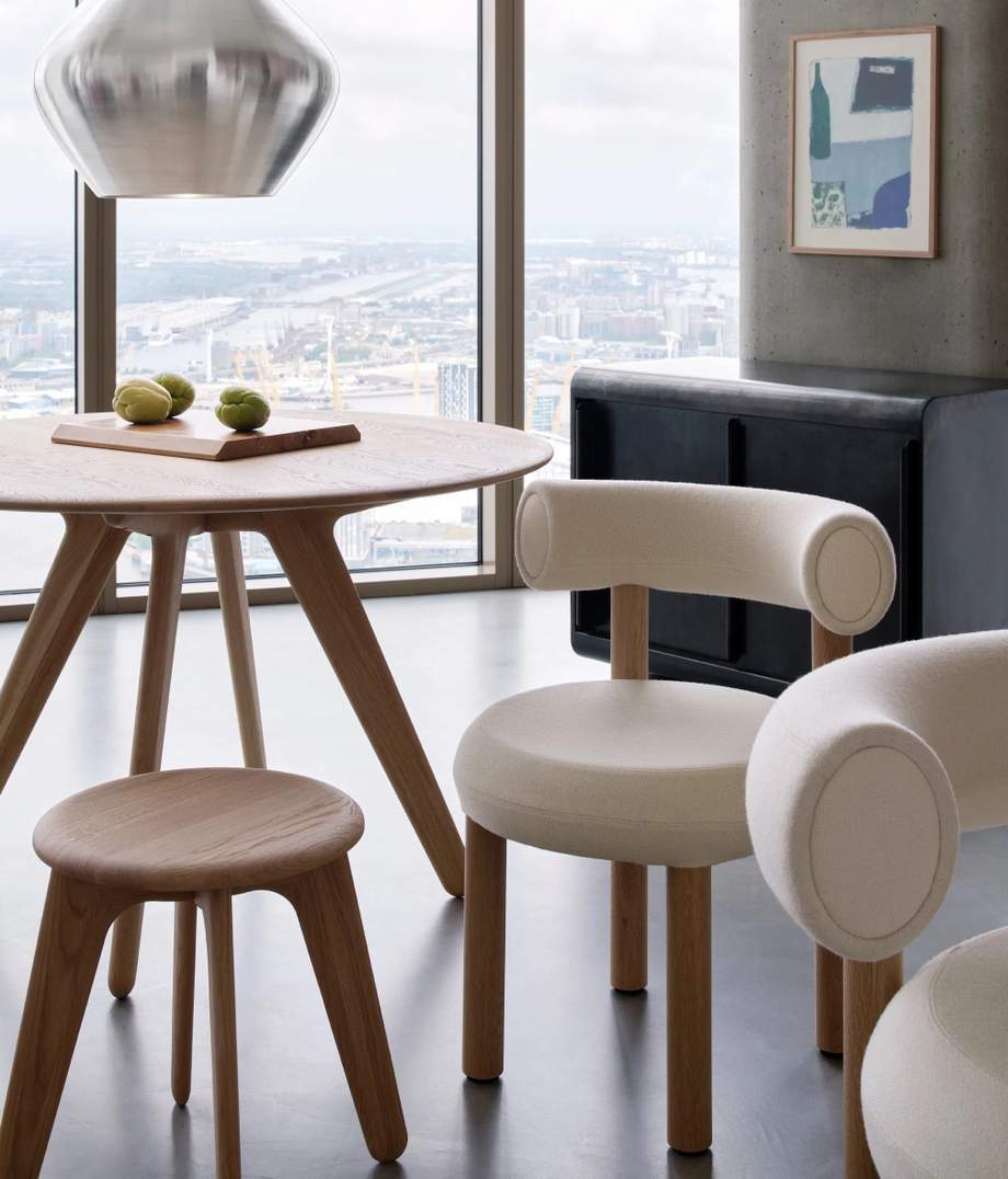 Tom Dixon Fat Dining Chair Wood