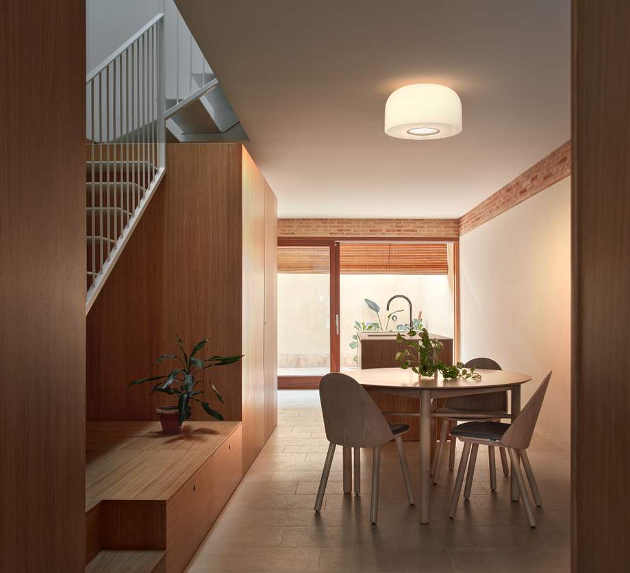 Flos Bellhop Glass Ceiling Lamp