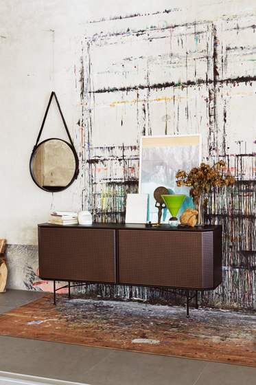 Diesel with Moroso Perf Sideboard/Bar Cabinet
