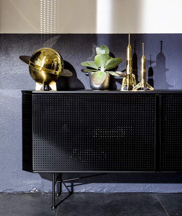 Diesel with Moroso Perf Sideboard/Bar Cabinet