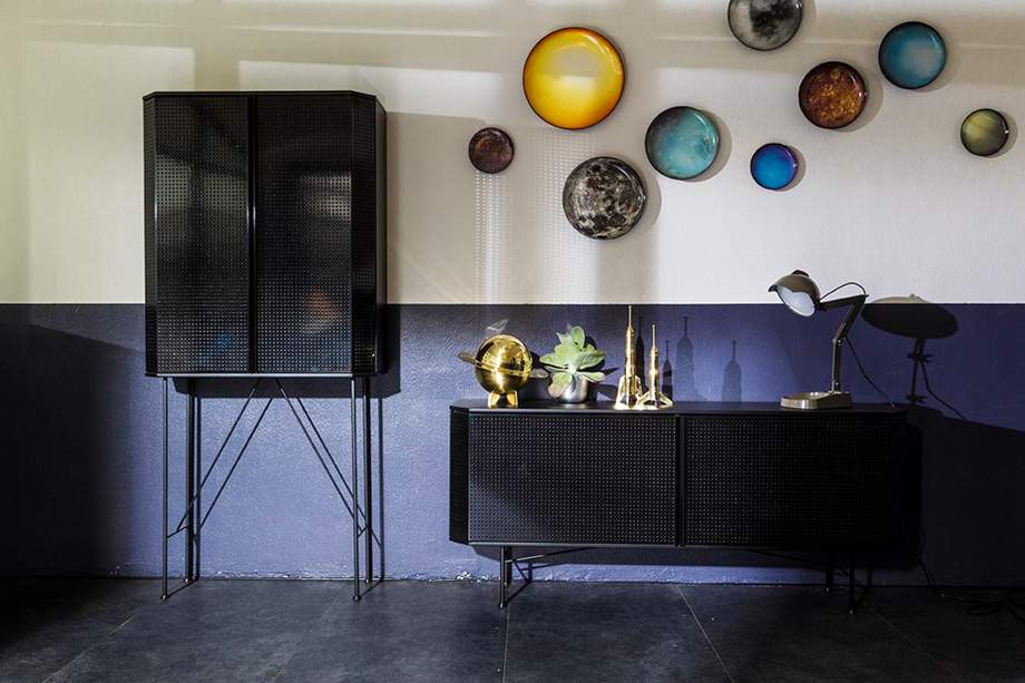 Diesel with Moroso Perf Sideboard/Bar Cabinet
