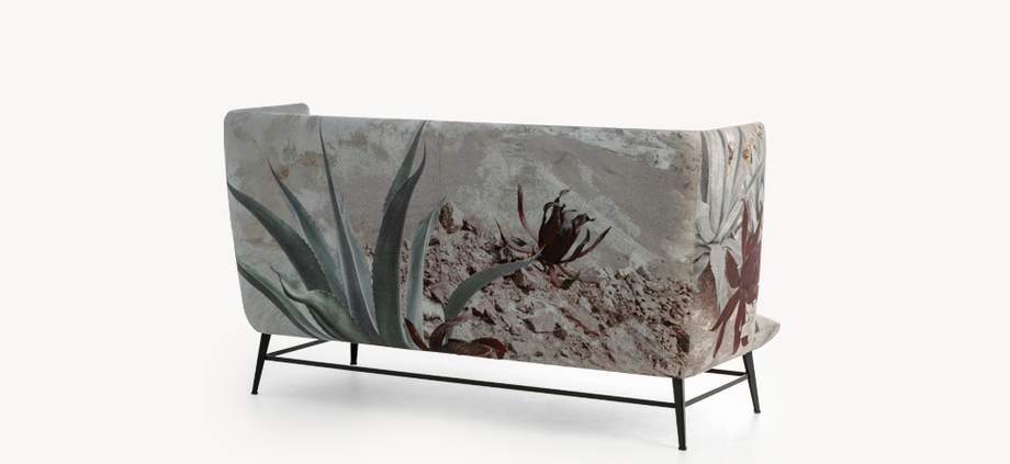 Diesel with Moroso Gimme Shelter Sofa