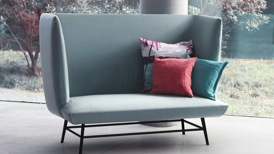 Diesel with Moroso Gimme Shelter Sofa