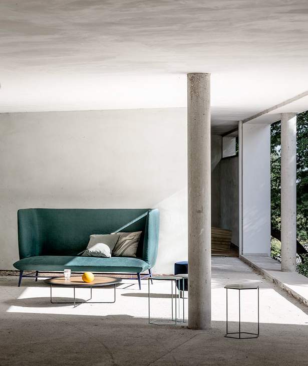 Diesel with Moroso Gimme Shelter Sofa