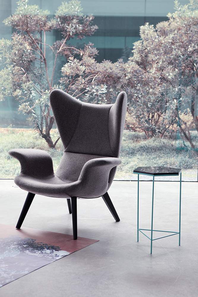Diesel with Moroso Longwave Armchair