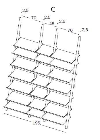 Magis Tyke The Wild Bunch Bookcase