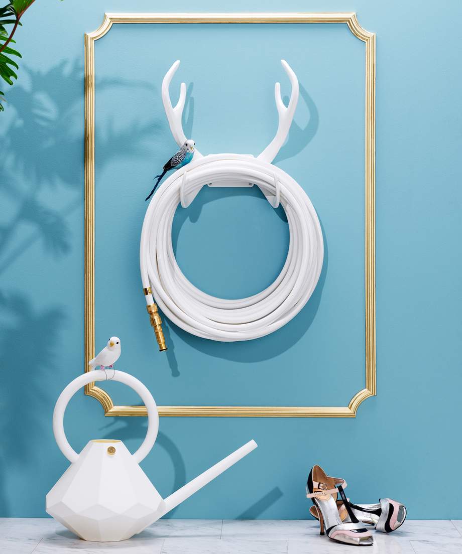 Garden Glory Reindeer Hose Holder 