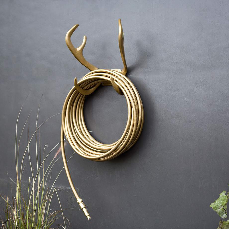 Garden Glory Reindeer Hose Holder 