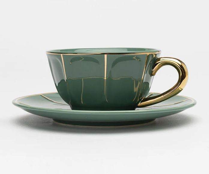 Vintage Pastel Coffee/Tea Cup