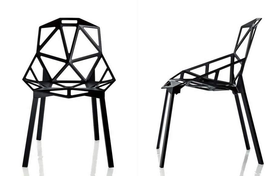 Magis Chair One Aluminium 4 Legs