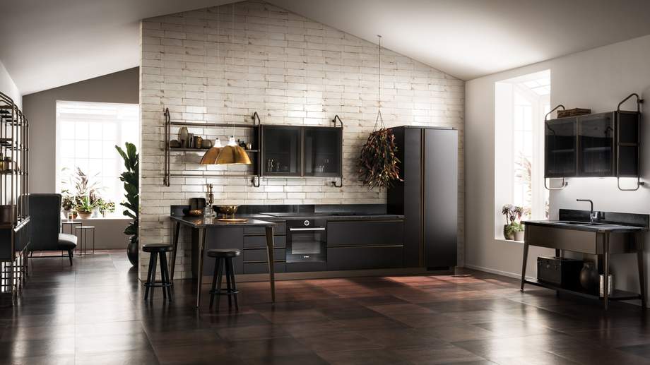 Scavolini Diesel Open Workshop Kitchen