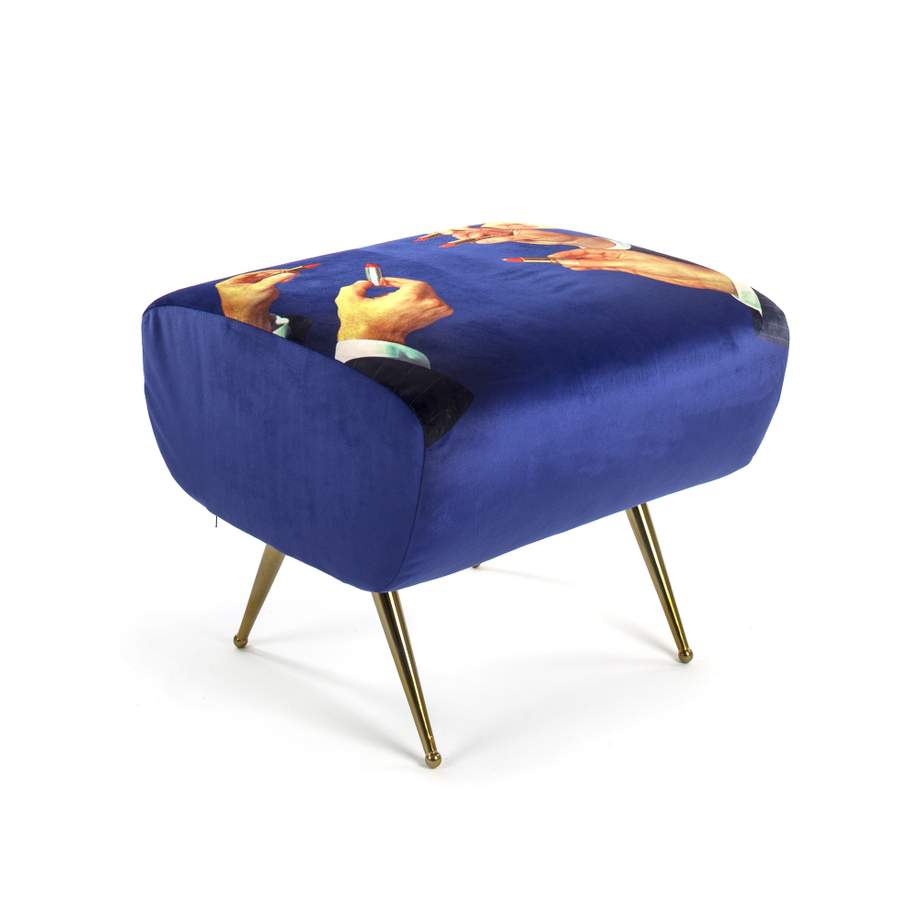 Seletti Toiletpaper Pouf Lipsticks