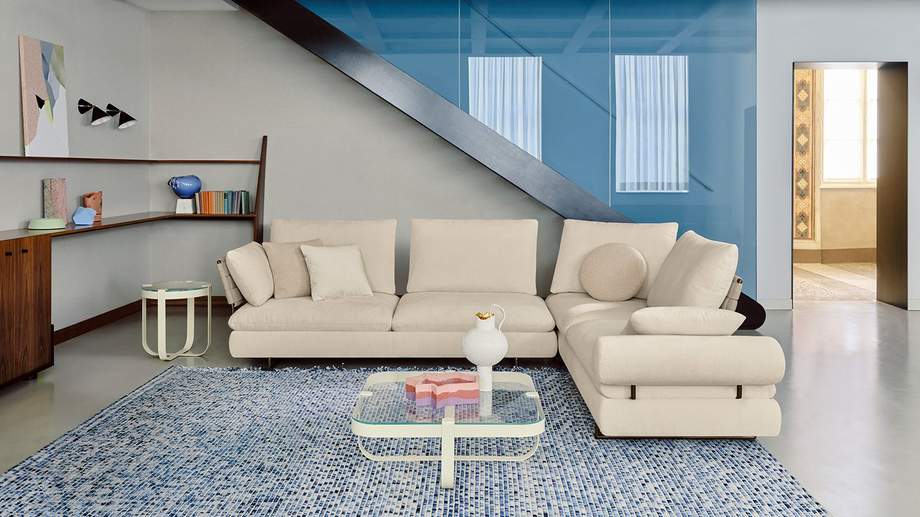 Saba Limes Sofa New
