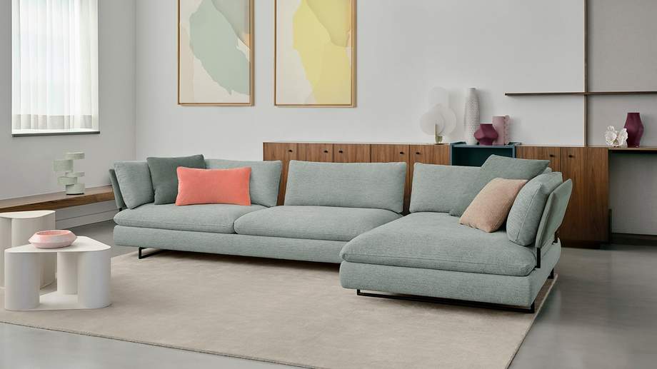 Saba Limes Sofa New