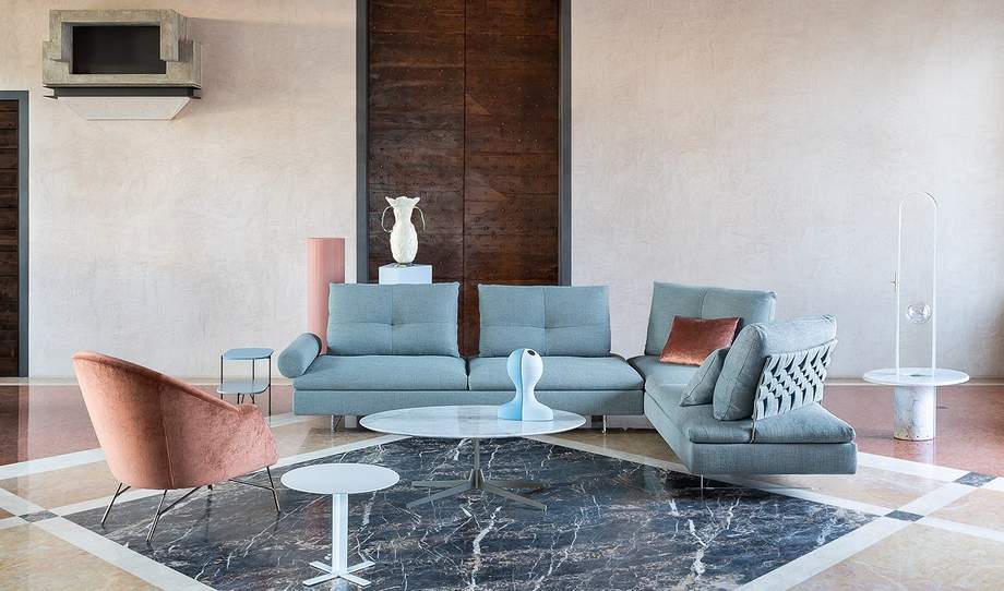 Saba Limes Sofa New