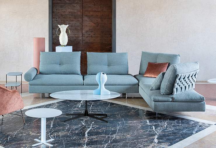 Saba Limes Sofa New
