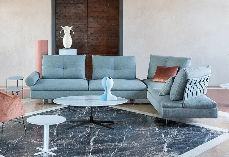 Saba Limes Sofa New