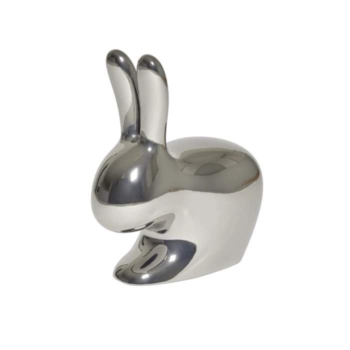 Qeeboo Rabbit Chair Metal Finish