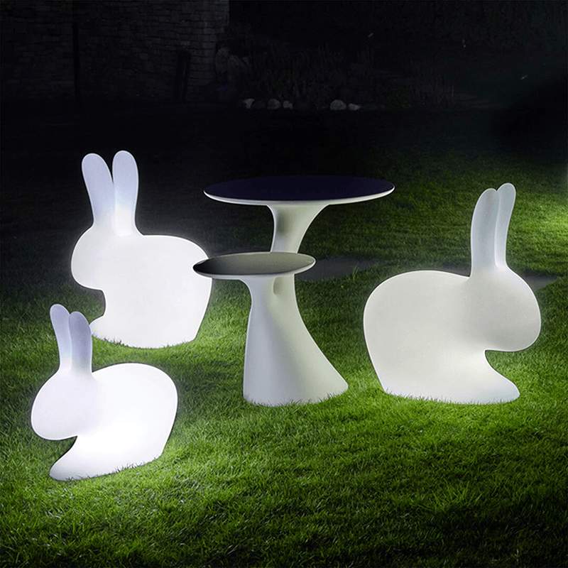Qeeboo Rabbit Rechargeable Lamp Big 