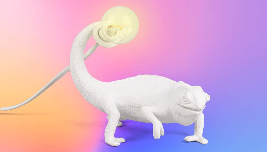 Seletti Chameleon Lamp Still