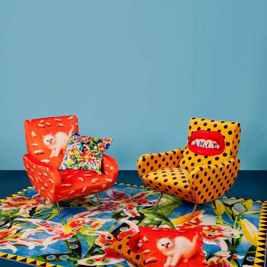 Seletti Toiletpaper Armchair Kitten