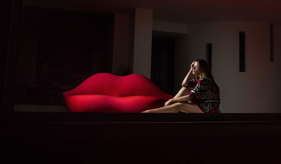 Gufram Bocca Sofa