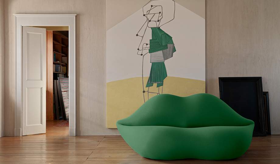 Gufram Bocca Sofa