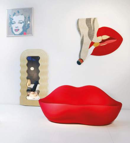 Gufram Bocca Sofa