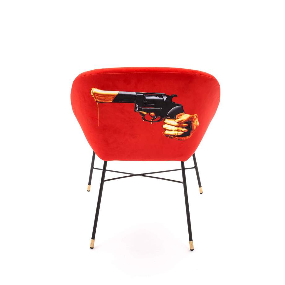 Seletti Toiletpaper Padded Chair Revolver
