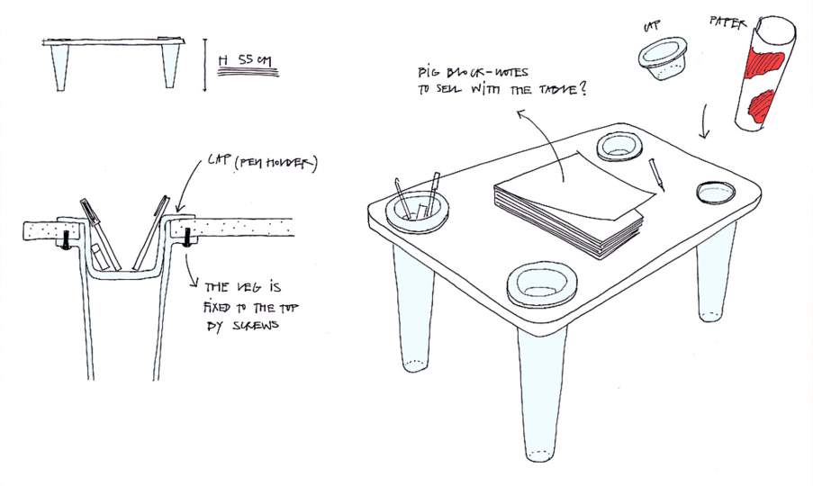 Magis Little Flare Table