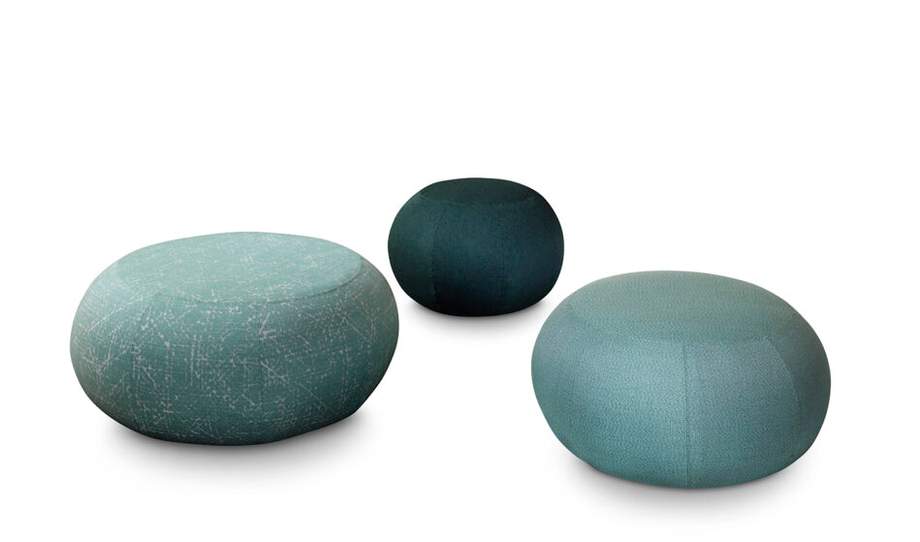 Saba Geo Pouf Outdoor