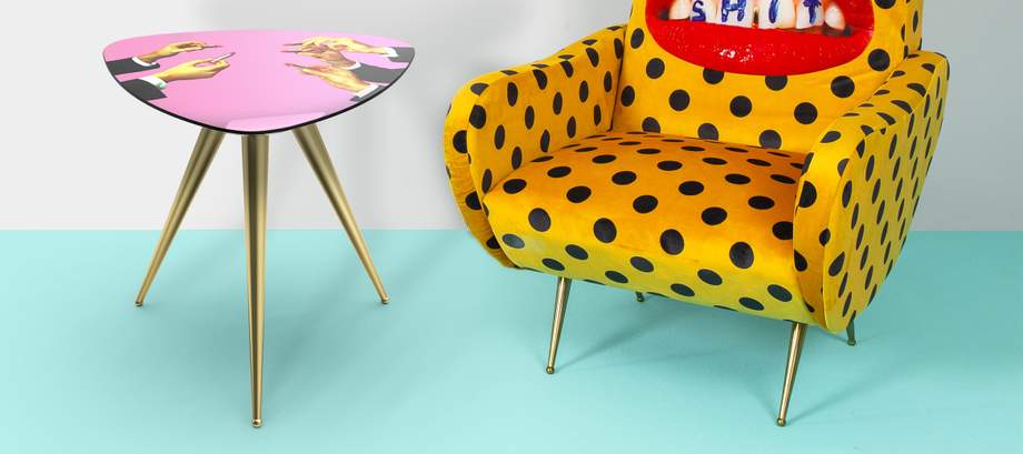 Seletti Toiletpaper Side Table Revolver