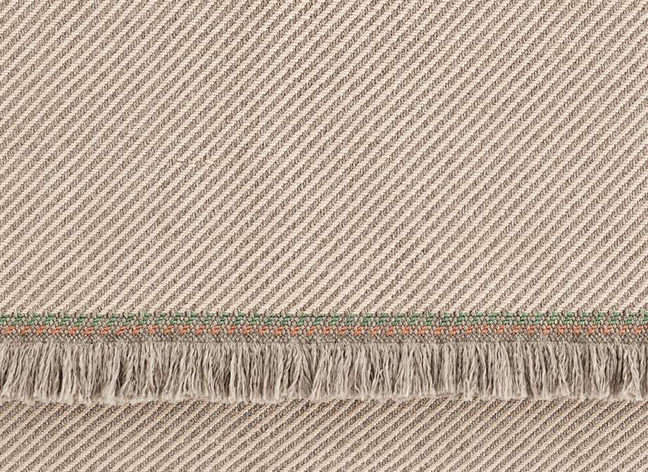 Gan Rugs Garden Layers Mattress Diagonal Almond-Ivory Big 