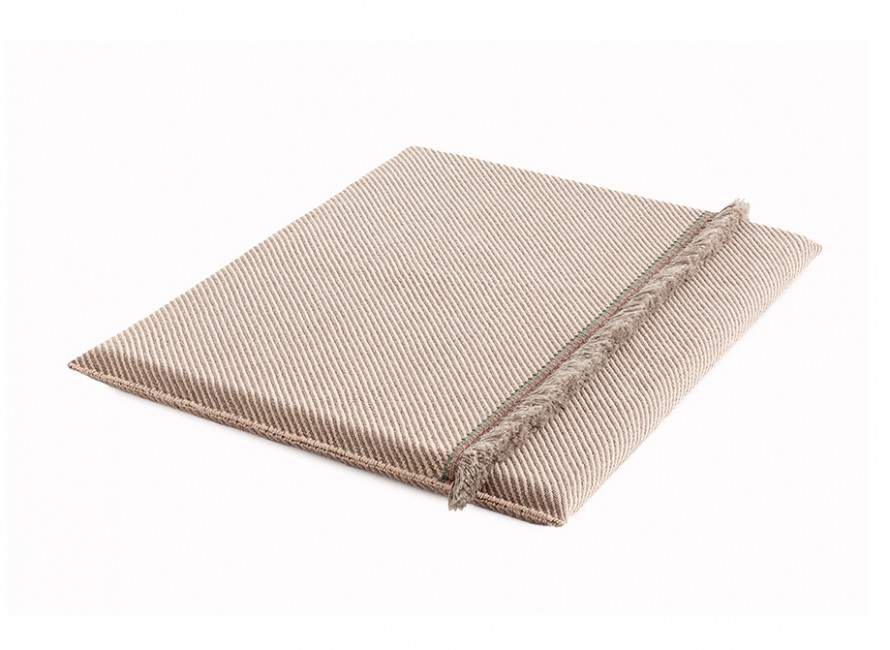 Gan Rugs Garden Layers Mattress Diagonal Almond-Ivory Big 