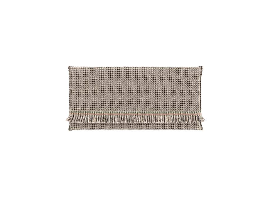 Gan Rugs Garden Layers Mattress Gofre Terracotta Small