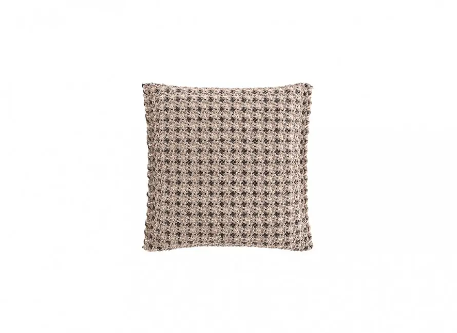 Gan Rugs Garden Layers Cushion Gofre Terracotta Small 