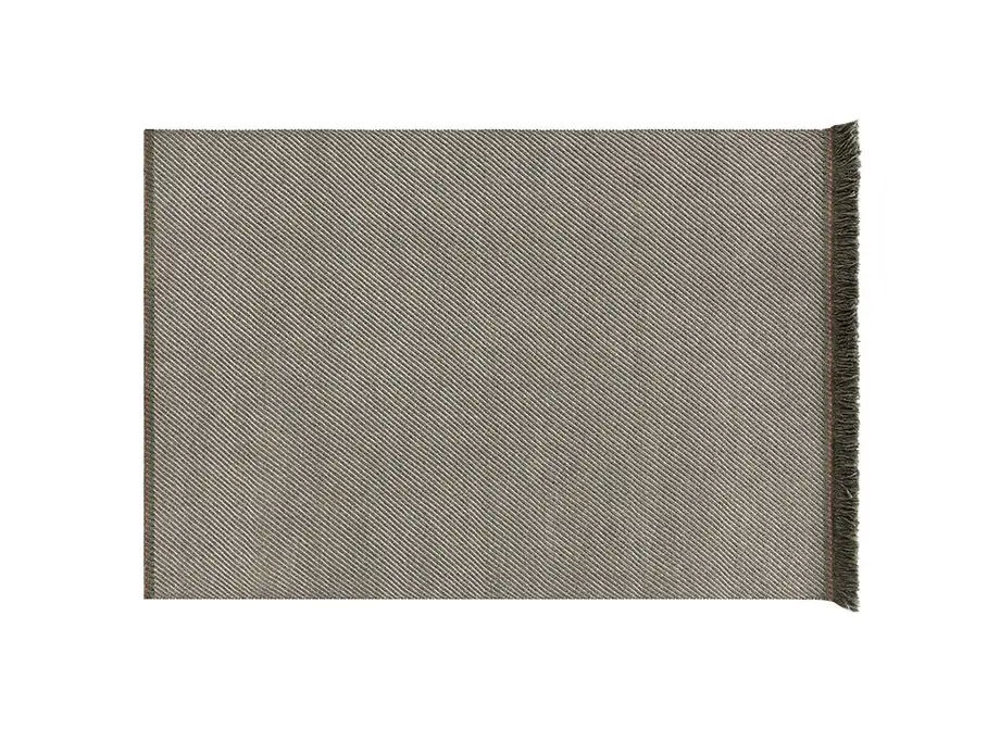 Gan Rugs Garden Layers Rug Diagonal Aloe-Opal