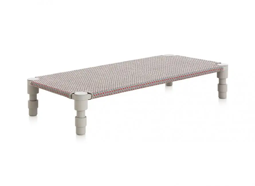 Gan Rugs Garden Layers Indian Bed Gofre Blue