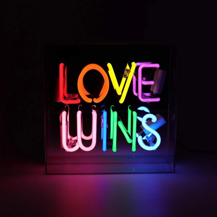 Locomocean Neon Box Love Wins