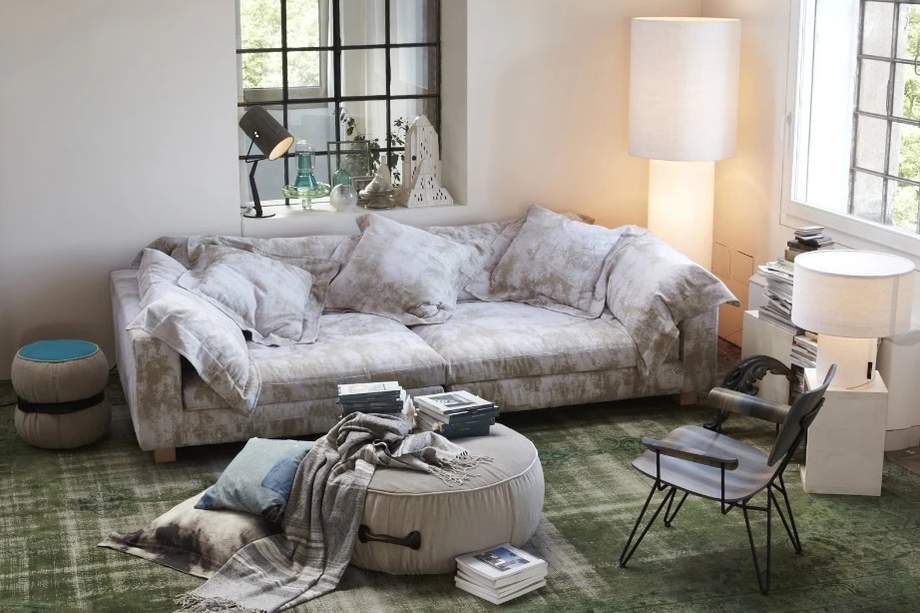Diesel with Moroso Nebula Nine Sofa